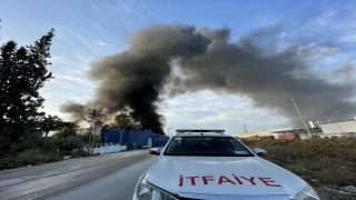 Adana’da alüminyum fabrikasında yangın