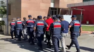 Gaziantep’te fıstık hırsızlığı iddiasıyla yakalanan 15 şüpheli tutuklandı