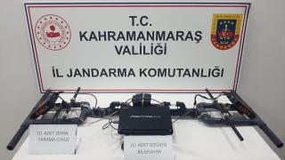Kahramanmaraş’ta kaçak kazı yapan 4 zanlı yakalandı