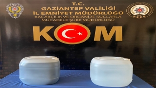 Gaziantep’te 60 litre sahte alkol ele geçirildi