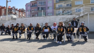 Burdur’da kadın sağlık çalışanlarına ileri sürüş eğitimi verildi