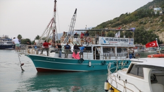 Hatay’da aslan balığı avlama yarışması yapıldı