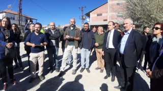 IFAD Türkiye Direktörlüğü heyeti, Tufanbeyli’de incelemede bulundu