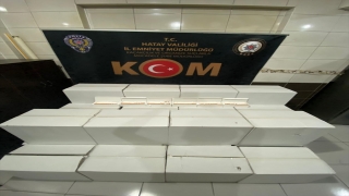 Hatay’da 200 bin makaron ele geçirildi