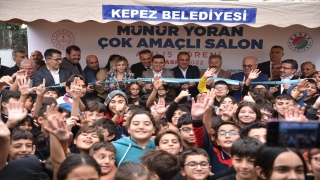 Kepez Belediyesi’nden Namık Kemal Ortaokulu’na çok amaçlı salon