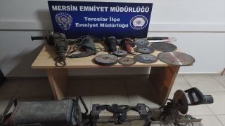 Mersin’de hırsızlık yaptıkları iddia edilen 2 zanlı yakalandı