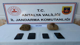 Antalya’da uyuşturucu operasyonunda 2 kişi yakalandı
