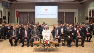 Diyanet İşleri Başkanı Erbaş, Merkez Birimleri İstişare Toplantısı’nda konuştu:
