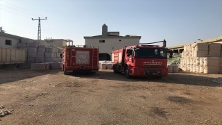 Hatay’da pamuk fabrikasında çıkan yangın kontrol altına alındı