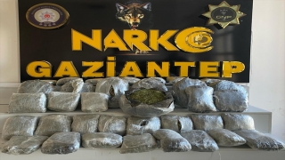 Gaziantep’te 33 kilo 200 gram uyuşturucu ele geçirildi