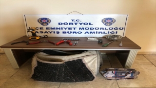 Hatay’da hırsızlık yaptıkları iddia edilen 3 zanlı yakalandı