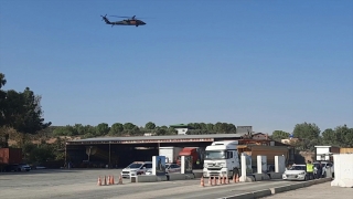 Mersin’de jandarma helikopter destekli trafik denetimi yaptı