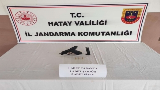 Hatay’da silah kaçakçılığı operasyonunda 2 şüpheli yakalandı