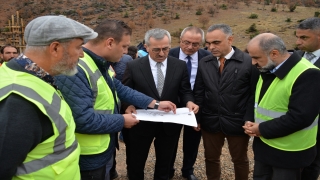Büyükşehir Belediye Başkanı Güngör, Nurhak’ta yatırım çalışmalarını inceledi