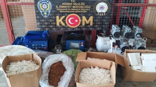 Adana’da 46 milyon 943 bin makaron ele geçirildi