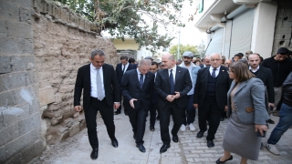 Bakanlar Soylu ile Özer, Karkamış’ta incelemelerde bulundu