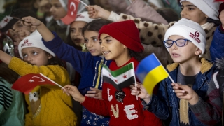 Savaş mağduru Ukraynalı ve Suriyeli çocuklar Antalya’da buluştu