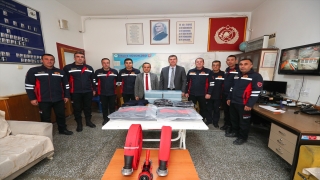 Burdur İtfaiyesinden Uludere İtfaiyesine destek