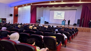 TÜGVA Genel Başkanı Beşinci, Hatay’da ”5. Kitap Kurdu Yarışması”nı tanıttı