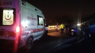 Adana’da otomobil ile pikabın çarpıştığı kazada 1 kişi yaralandı