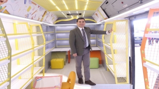 Kepez Belediyesinin ”mobil kütüphanesi” Antalya’yı dolaşacak