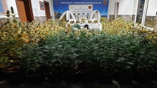 Antalya’da kiraladığı evde uyuşturucu imal eden şüpheli yakalandı
