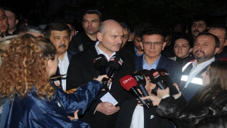 İçişleri Bakanı Soylu, Kumluca’da incelemelerde bulundu: (2)