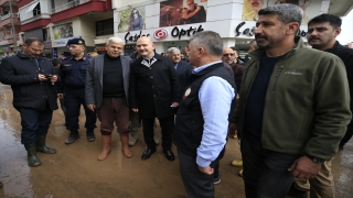 İçişleri Bakanı Süleyman Soylu, Kumluca’da incelemelerde bulundu
