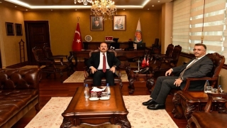 Mersin Cumhuriyet Başsavcısı Öztoprak’tan, Vali Pehlivan’a ziyaret