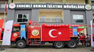 Erdemli Orman İşletme Müdürlüğüne su tankeri desteği