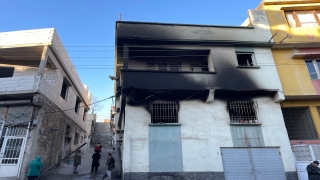 Gaziantep’te yangının çıktığı 2 ev kullanılmaz hale geldi