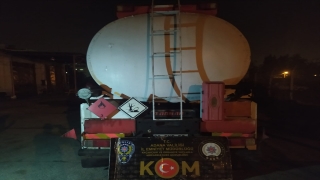 Adana’da 46 bin 500 litre kaçak akaryakıt ele geçirildi