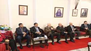 Hatay protokolünden Antakya Ortodoks Kilisesi’ne Noel ziyareti