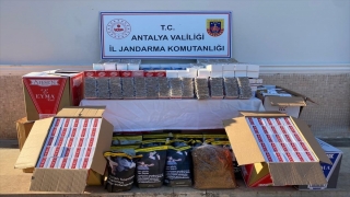 Antalya’da kaçak sigara ve tütün operasyonunda 1 kişi yakalandı