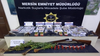 Mersin’de uyuşturucu operasyonunda 23 zanlı yakalandı