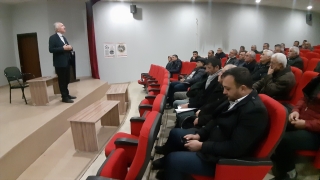 Tufanbeyli’de çiftçilere yönelik bilgilendirme toplantısı yapıldı
