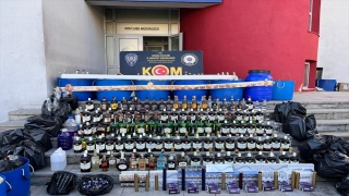 Adana’da 5 bin 124 litre sahte ve kaçak içki ele geçirildi