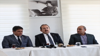 Mersin Valisi Ali Hamza Pehlivan, gazetecilerle bir araya geldi