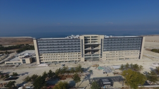Göl manzaralı Burdur Devlet Hastanesi inşaatının yüzde 90’ı tamamlandı