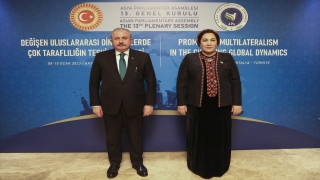 TBMM Başkanı Şentop, Türkmenistan Milli Konseyi Meclis Başkanı Mammedova ile görüştü: