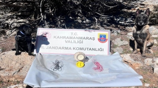 Kahramanmaraş’ta EYP yapımında kullanılan malzemeler ele geçirildi