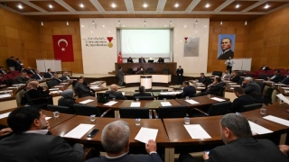 Kahramanmaraş Büyükşehir Belediyesi ocak ayı meclis toplantısı yapıldı