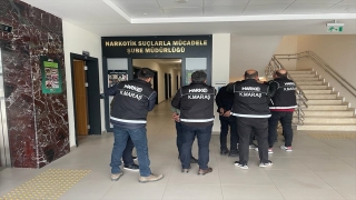 Kahramanmaraş’ta uyuşturucu operasyonunda 3 zanlı tutuklandı