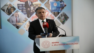 Adana İl Milli Eğitim Müdürü Koçak, gazetecilerle bir araya geldi