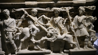 Roma dönemine ait ”Antakya Lahdi” müzede özel alanda sergileniyor