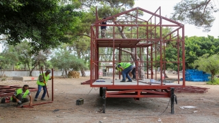 Erdemli’ye glamping çadırı ve bungalovlar yapılıyor