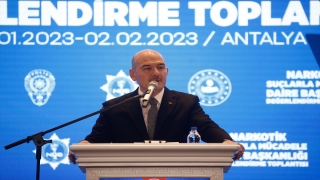 İçişleri Bakanı Soylu, Narkotik Suçlarla Mücadele Değerlendirme Toplantısı’nda konuştu: (2)