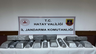 Hatay’da gümrük kaçağı 78 kilogram zirkonyum ele geçirildi