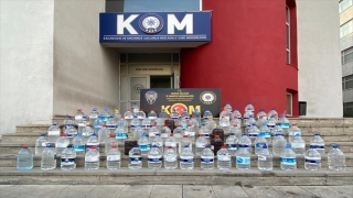 Adana’da 565 litre sahte içki ele geçirildi