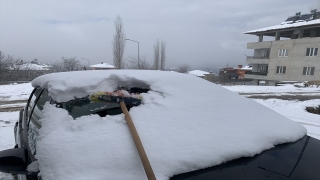 Adana'nın Aladağ İlçesi’nde kar yağışı